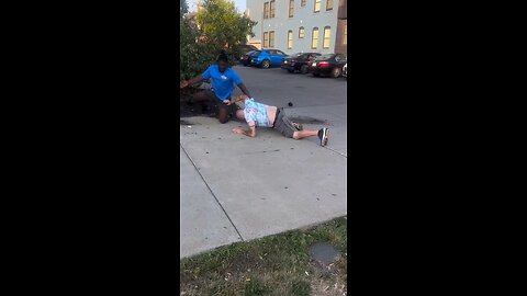 Two Dudes Gets Handled And Tossed Around By One Man At His Job For Harassing His Customers