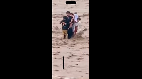 Extreme Weather: Families Trapped in Sudden Flood”