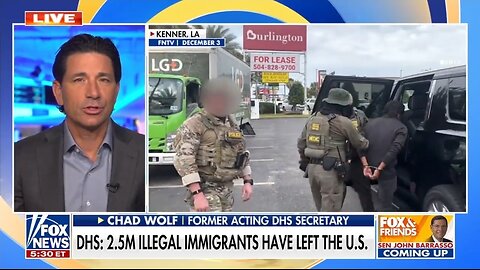 Fmr Acting DHS Sec: If Illegal Aliens Come In US, You Will Be Removed