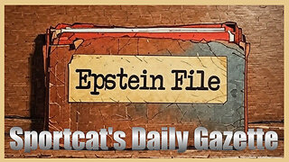 Sportcat’s Daily Gazette | Epstein Files Released NASA Reveals Alien Comet SPORTCAT BREAKS IT DOWN
