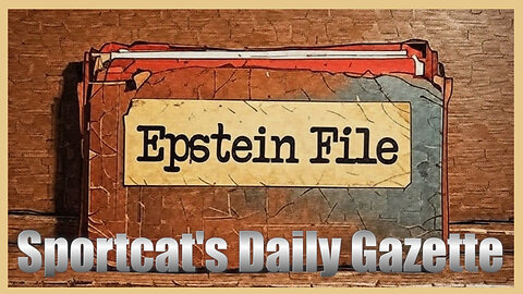 Sportcat’s Daily Gazette | Epstein Files Released NASA Reveals Alien Comet SPORTCAT BREAKS IT DOWN