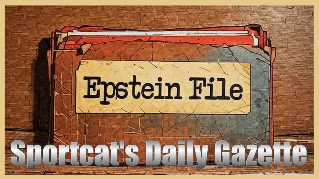 Sportcat’s Daily Gazette | Epstein Files Released NASA Reveals Alien Comet SPORTCAT BREAKS IT DOWN