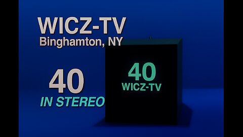 NBC WICZ-TV Channel 40 (Commercials/Ads/Trailer) (07-23-1986)