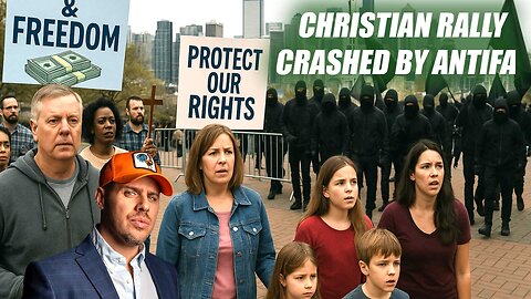 Christians Attacked By Antifa