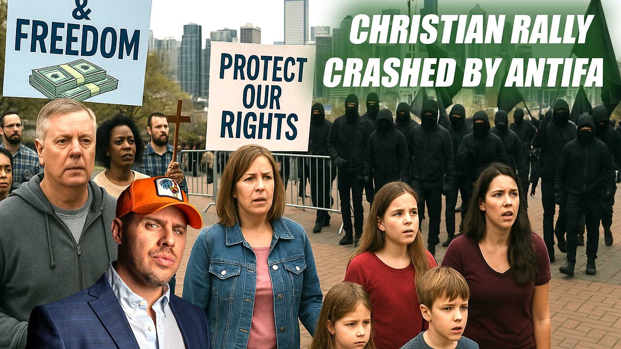Christians Attacked By Antifa