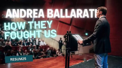 How They FOUGHT Us! | Andrea Ballarati | ✈️ ReSum25