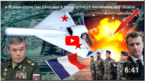 "Russian Drone Eliminates French Mercenaries, Ukrainian Officers in Beryslav"