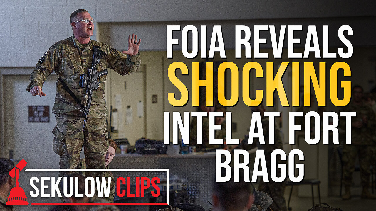 FOIA Reveals SHOCKING Intel at Fort Bragg