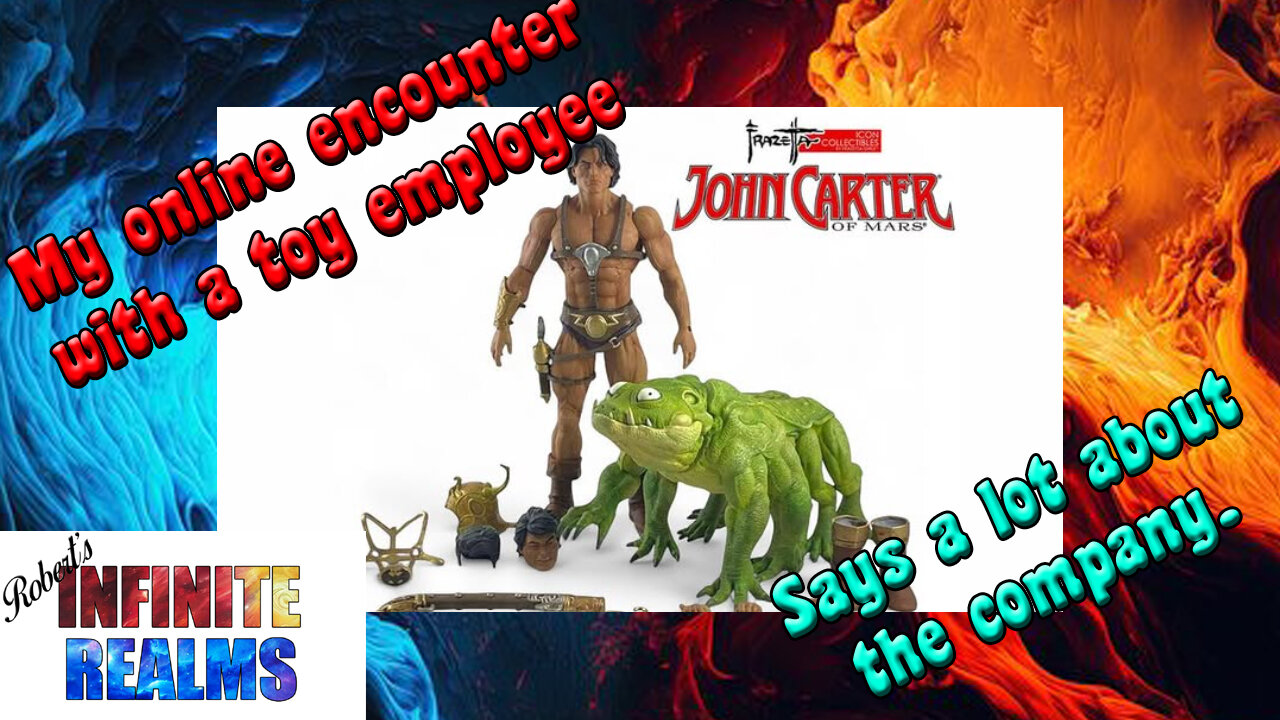Toy Rant: Online encounter with Frazetta Girls employee does say a lot of things.