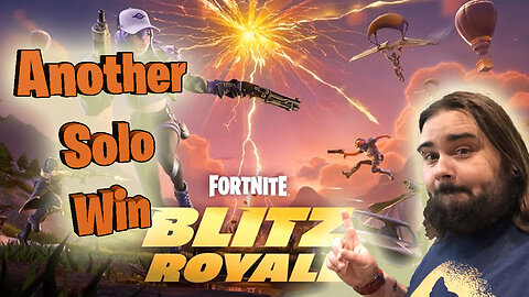 Another Solo Win! in Fortnite Blitz Royale (Just The Win)