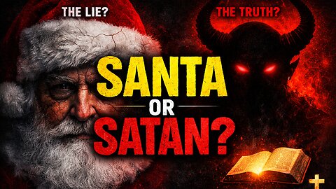 “Christmas is fake: Santa or Satan?”