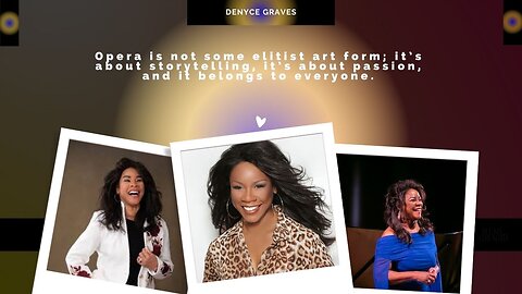 The Untold Voice of Denyce Graves – From D.C. Streets to Opera Royalty