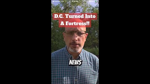 DC turned into a fortress 🤔.