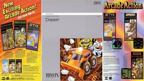 DIGGER 💎 [1983] DOS PC GAME