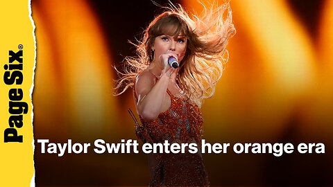 With 'The Life of a Showgirl,' Taylor Swift enters her orange era