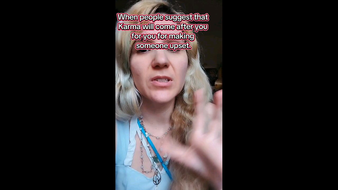 When people abuse the idea of Karma