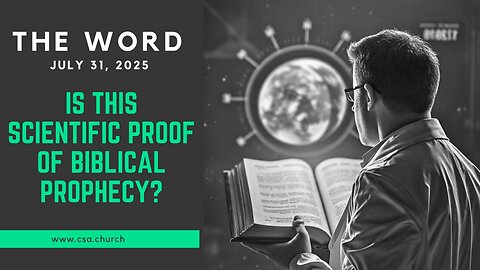 Is This Scientific Proof Of Biblical Prophecy?