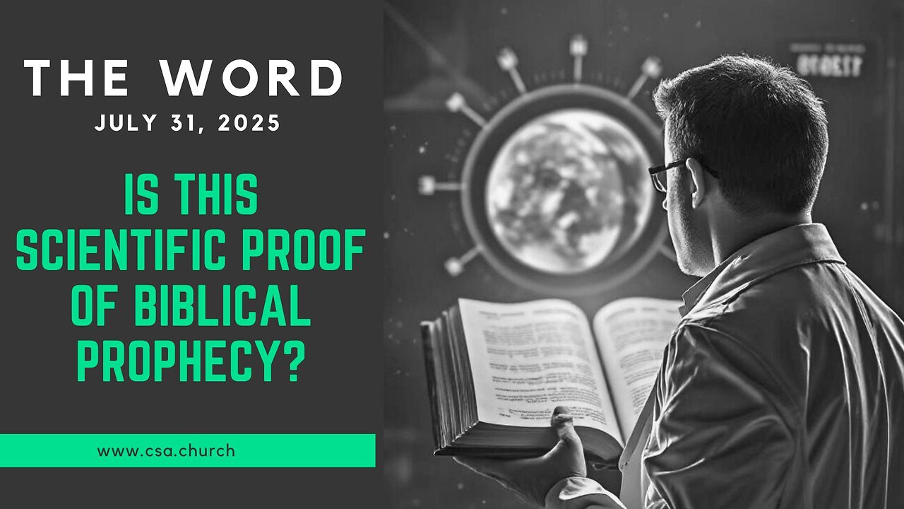 Is This Scientific Proof Of Biblical Prophecy?