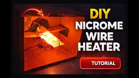 Diy nicrome wire heater