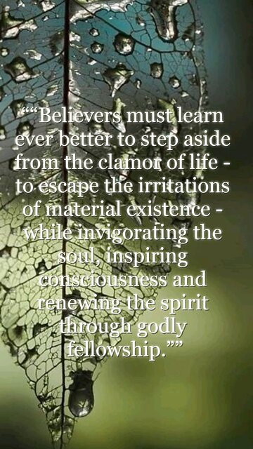 Believers Must Learn