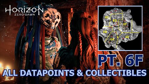 Horizon Zero Dawn ALL Datapoints & Collectibles BY LOCATION | Pt 6F - Bandit Camp & nearby Areas