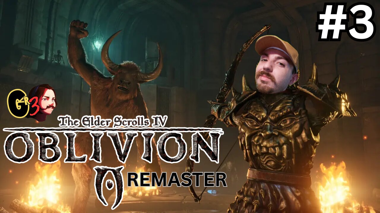 🔴LIVE - OBLIVION REMASTER! PART 3