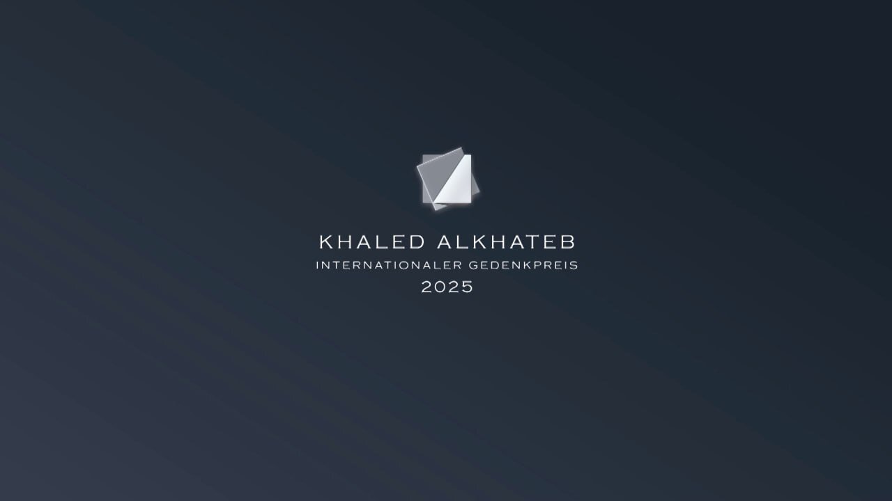 Khaled Alkhateb Internationaler Gedenkpreis 2025: Bewerbungen ab sofort möglich