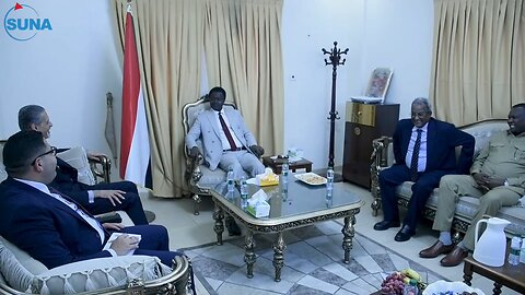 Darfur Governor Meets Egyptian Ambassador