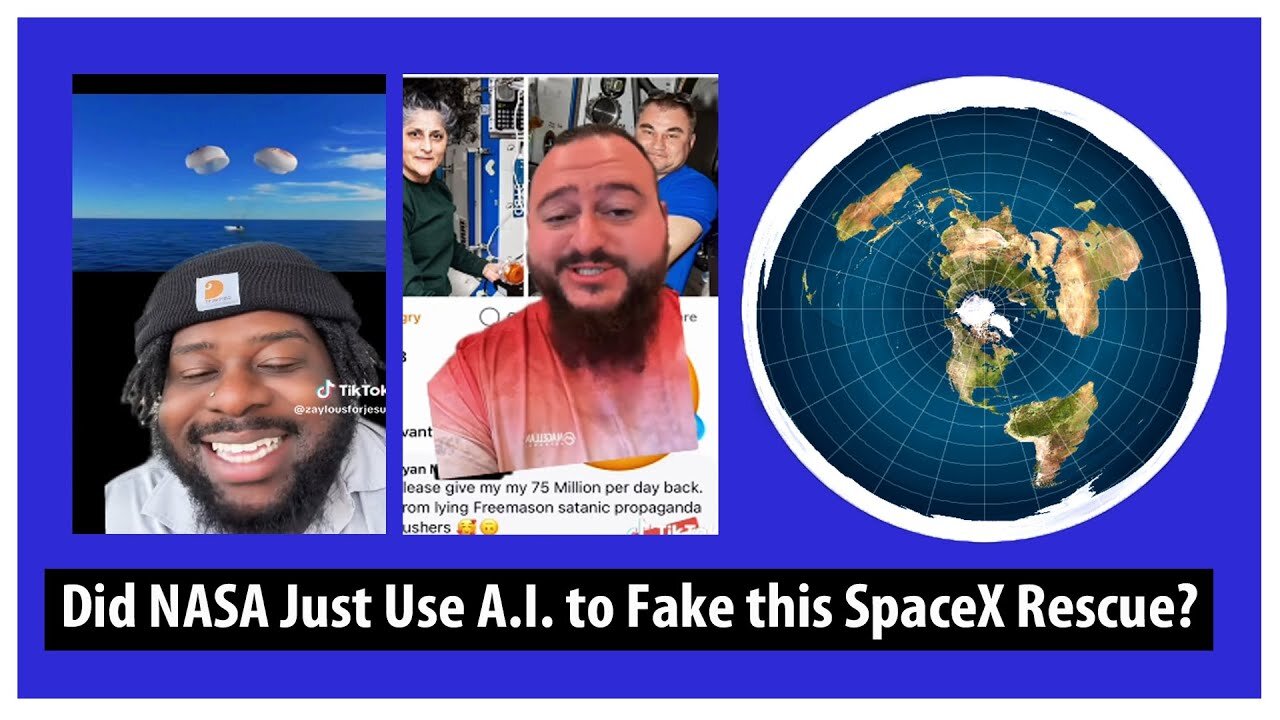 Did NASA Just Use A.I. to Fake this SpaceX Rescue Mission?