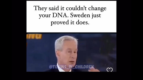 They said the Vaccine couldn't change your DNA - Sweden just proved it DOES