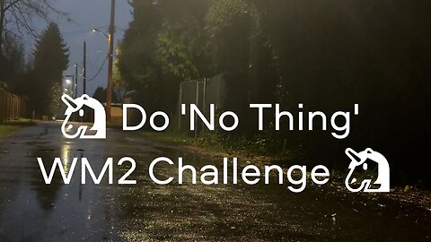 🦄 Do 'No Thing' Challenge WM2 🦄 New Earth Creations #rainsounds #donothing #meditationshorts