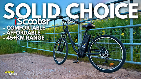 iScooter U2 | On The Road Review of the Budget Commuter e-Bike | Beards n Bikes