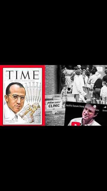 1969 michael chrichton became jonas salk assistant (Jurassic park andromeda strain) polio vaccine