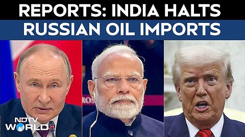 Trump News | "Good Step": Donald Trump On Reports Of India Halting Russian Oil Imports