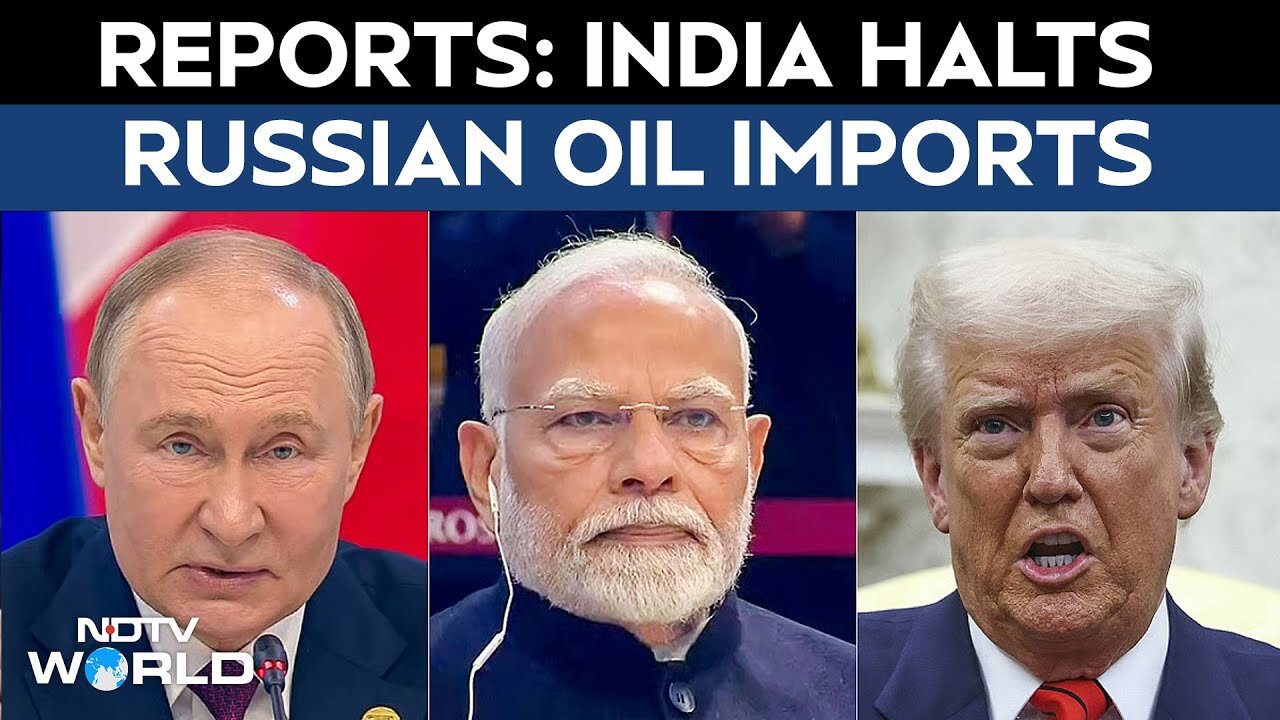 Trump News | Good Step: Donald Trump On Reports Of India Halting Russian Oil Imports