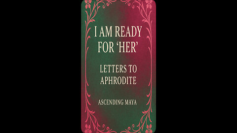 To She Who Knows My Frequency Before My Name.