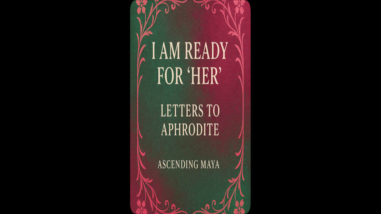 To She Who Knows My Frequency Before My Name.