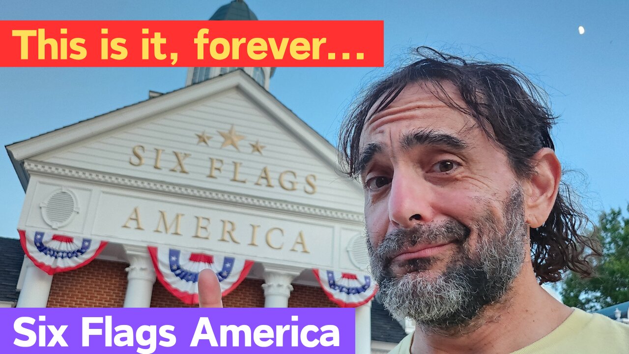 🎢 Six Flags America..again. 3rd time's the almost charm. 🦅 | Wild One Thrills & Nostalgic Goodbyes!