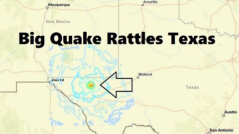 5.4-Mag Quake Rattles Rural SE New Mexico, West Texas - Thunderstorms And Flash Flooding Expected