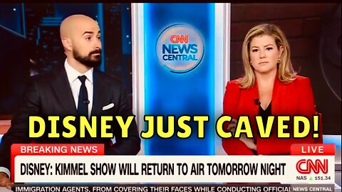 KIMMEL BACK on the air TOMORROW 🙄