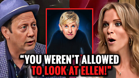 Megyn Kelly SPEECHLESS As Rob Schneider EXPOSES Ellen DeGeneres Dirty Secret