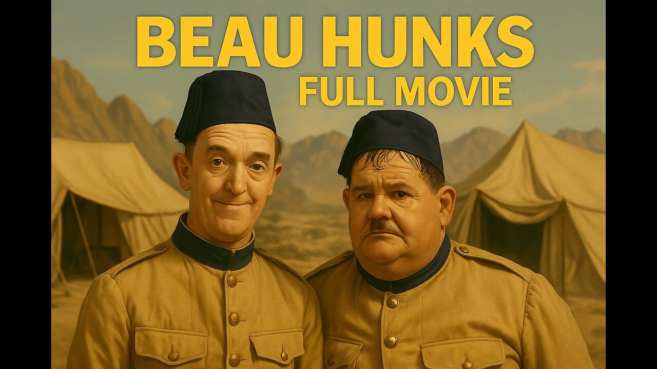 Beau Hunks (1931) | Laurel & Hardy Classic Comedy | Full Movie