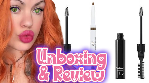 ELF Brow Laminating Gel & Instant Lift Brow Pencil Unboxing and Review