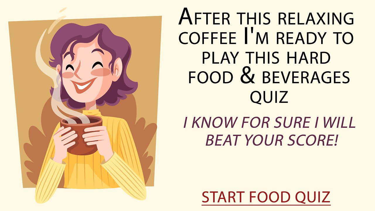 Tasty Food Quiz