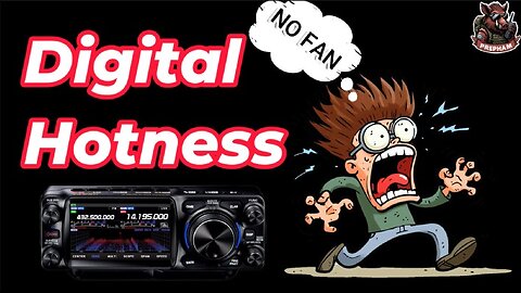 Will the Yaesu FTX-1 melt on digital modes without the fan?