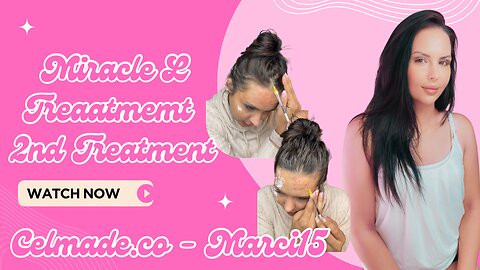 Miracle L upper face & hair treatment 2nd treatment