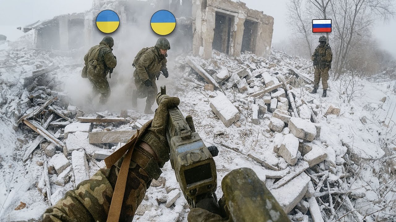 Russians Storm Ukrainian Mercenary Fortress in Face-to-Face Battle