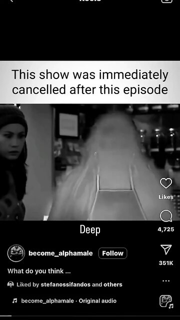 This show was swiftly canceled after this episode aired, as it revealed too much truth