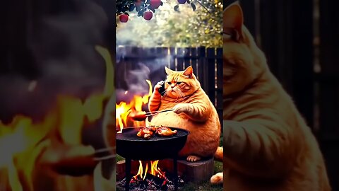＂Cat funny videos With AI