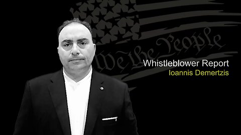 Ionnis Demertzis, whistleblower from Greece, who is still being persecuted for trying to save